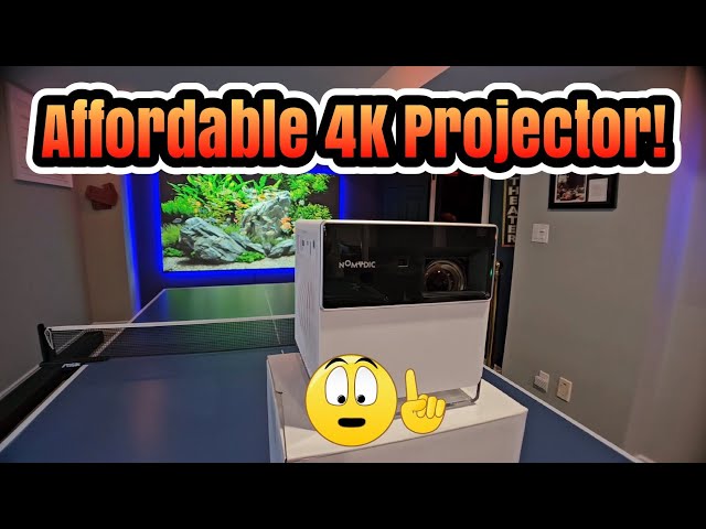 Incredible quality 4k Projector with a low price - Nomvdic P1000 Review & Specs