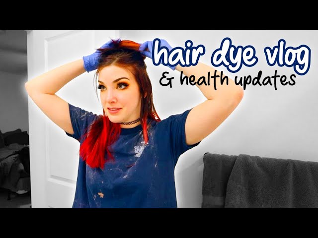 Hair dye vlog! Finally fixing my hair and surgery updates || Kelli Marissa Vlogs