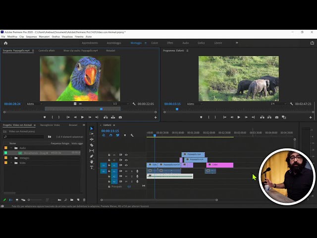 Adobe PREMIERE PRO: corso gratis per MONTARE VIDEO