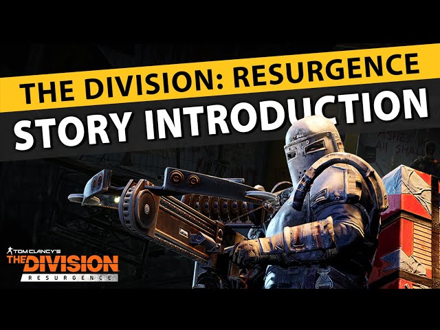 The Division: Resurgence Test Server || Story / Lore