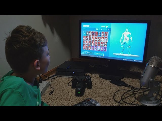 My Son's Reaction To Me Buying Him The "Frozen Legends Bundle" In Fortnite (Frozen Legends Pack)