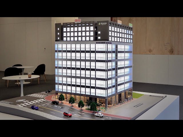 Large High-rise Building Model Production. Korean Model Building Techniques