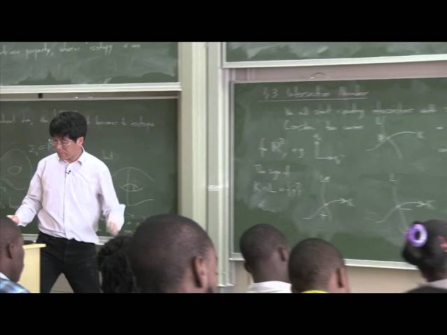 Topology & Geometry - LECTURE 06 Part 02/02 - by Dr Tadashi Tokieda