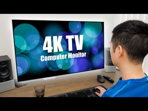How I Use a 4K TV as a Monitor for Productivity