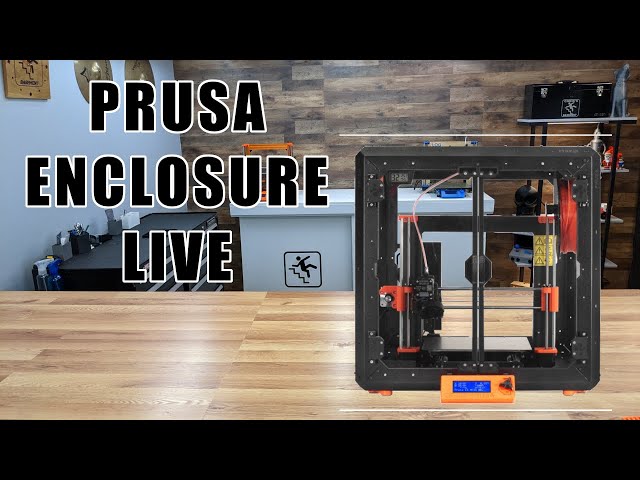 Prusa Enclosure Build - Come Hang Out! - Chris's Basement