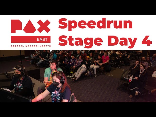 GDQ Hotfix presents PAX East 2024 Speedrun Stage Day 4