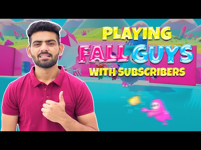 Playing Fall Guys With Subscribers! {Join Fast} 😳🔥