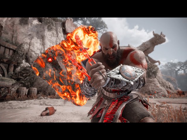 Kratos Does Things The Hard Way...