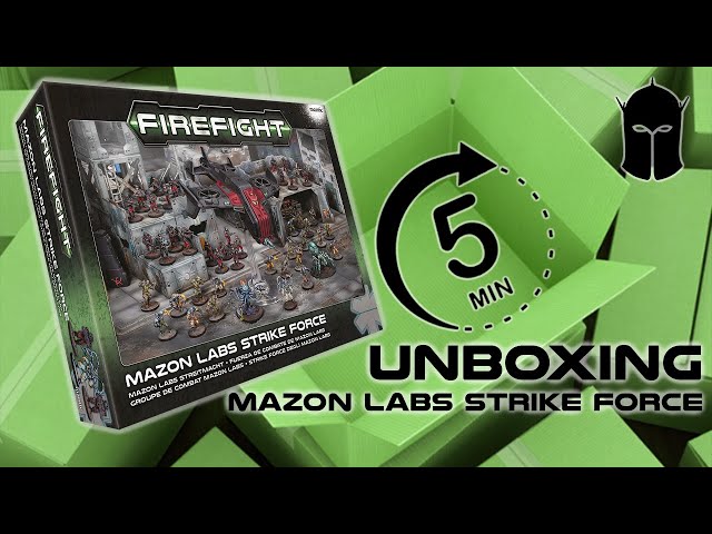 Mazon Labs Strike Force Unboxing - Win This Box!
