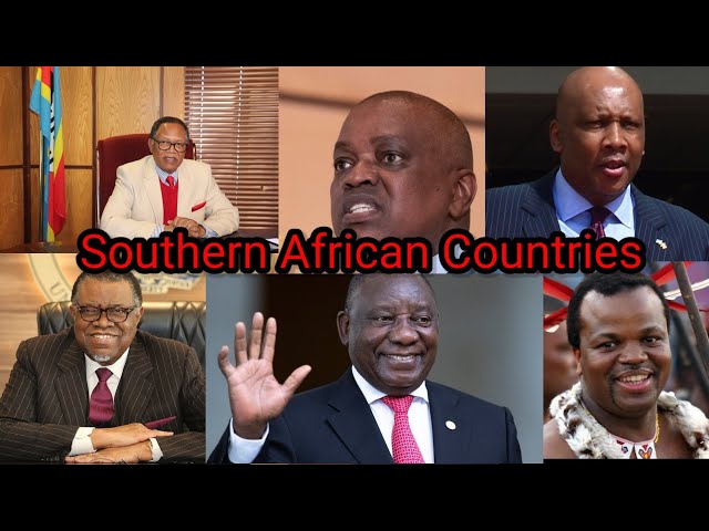 African Countries ( Southern Africa):Capitals,Flags and Current Presidents 2021. Pt.1