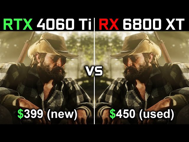 RTX 4060 Ti vs RX 6800 XT | Test in 15 Games | How Big Is The Difference? | 2023