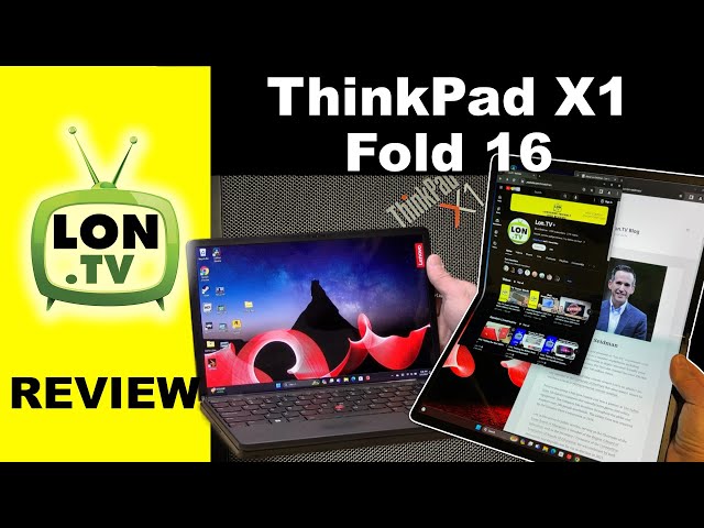 A Foldable Windows PC! Lenovo ThinkPad X1 Fold 16 Review