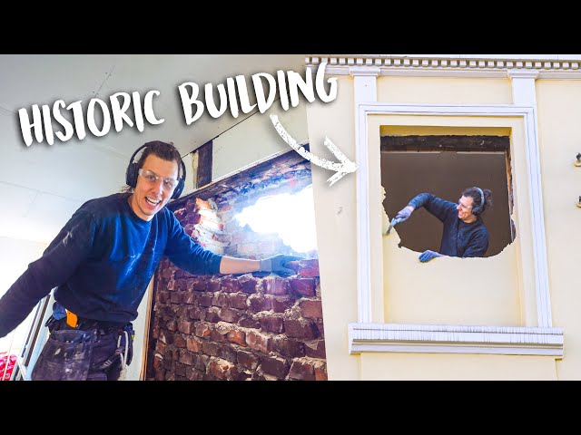 I Smashed a Hole in a Historic building...