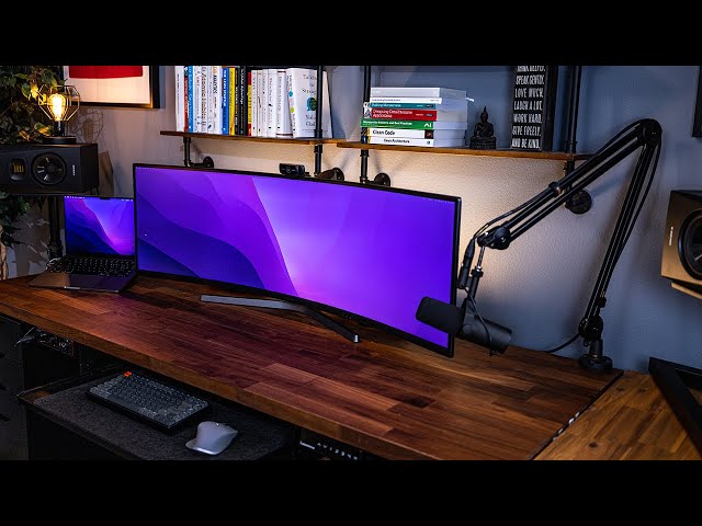 Perfect M1 Max Macbook Pro Desk Setup for Software Development