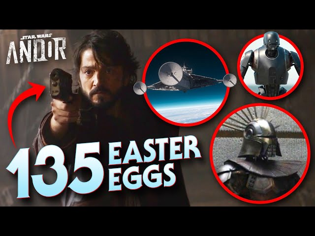 Andor Season One - 135 Easter Eggs