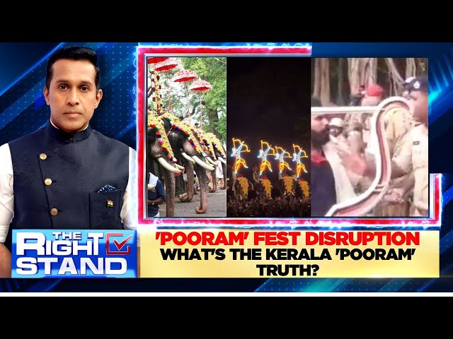 Kerala's Thrissur Pooram Faces Controversy Amid Tight Police Restriction and Political Interventions