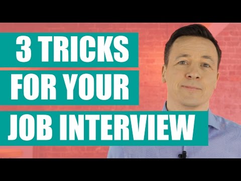 Tips for job interviews and other situations