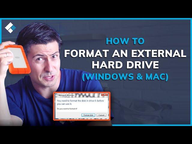How to Format an External Hard Drive on Windows and Mac