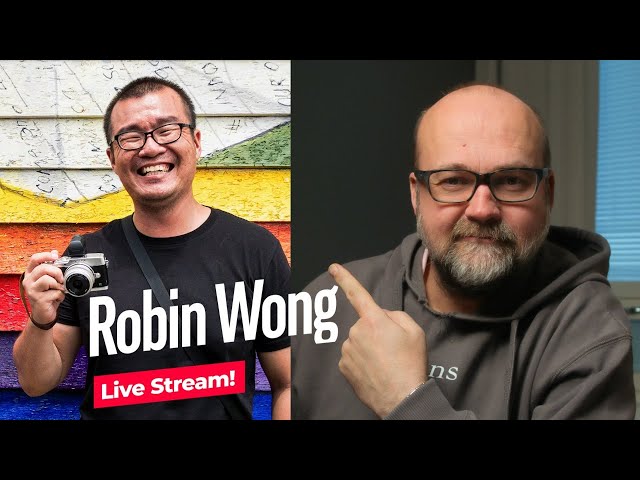 LIVE with a Special Guest: Robin Wong
