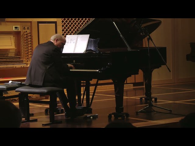 Liszt Fugue on the name B-A-C-H Giovanni Bellucci piano recital in Trieste 21 3 2024