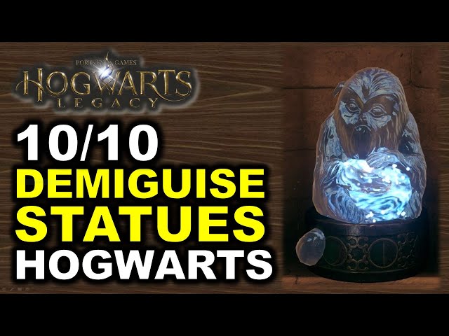 Hogwarts: All 10 Demiguise Statues Locations | Hogwarts Legacy