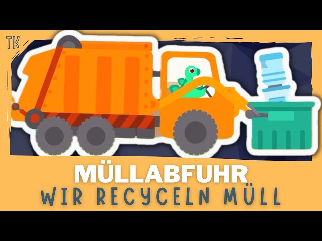 Müllabfuhr für Kinder ⭐ Wir Recyceln Müll [ Kindervideos | Kinderfilme ] #telekids