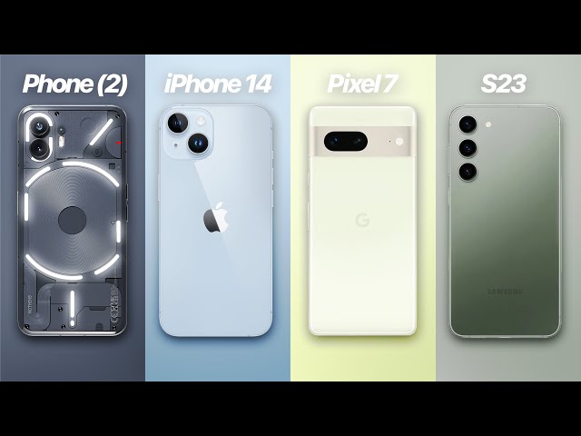 Nothing Phone 2 vs iPhone 14 vs S23 vs Pixel 7 - BEST 2023 Value Phone?