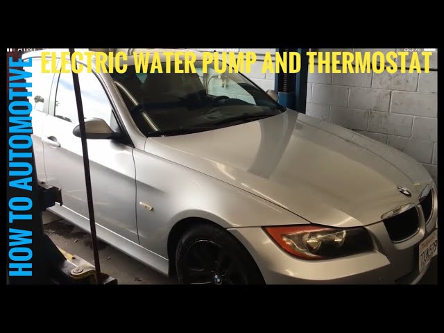 How to Replace Electric Water Pump and Thermostat on a 2006 BMW 325i