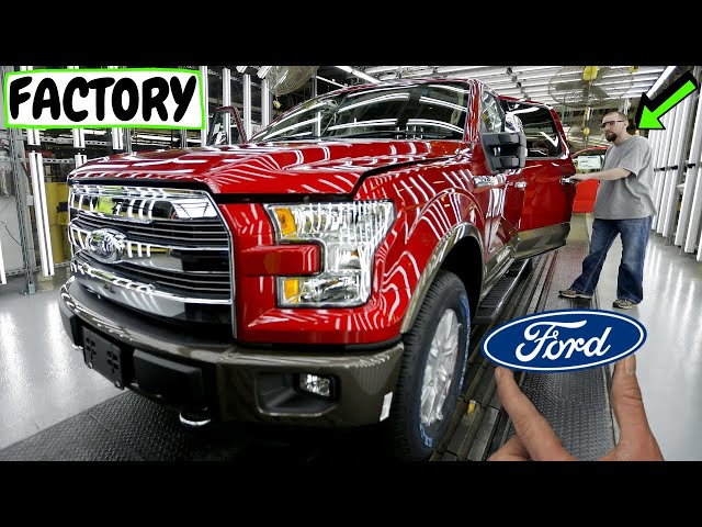 Ford TRUCKS Factory🚗2024: Production of F-150, Raptor, Ranger, Expedition {Manufacturing process}
