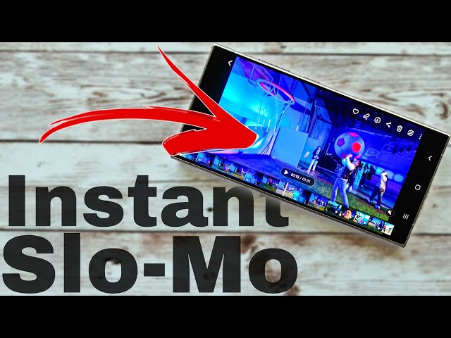 Samsung Galaxy S24 Ultra Instant Slo-Mo With Galaxy AI