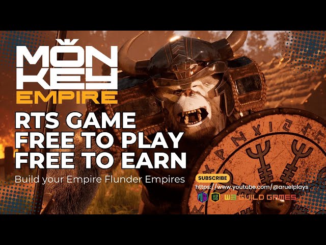 MONKY EMPIRE BUILD CREATE AND LOOT FREE TO PLAY TO EARN