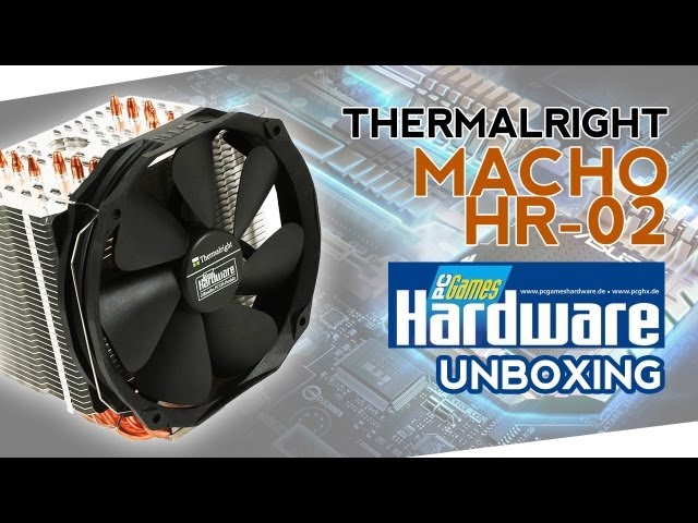 Macho HR-02 PCGH Edition (Thermalright CPU Kühler) - Unboxing mit Mpox!