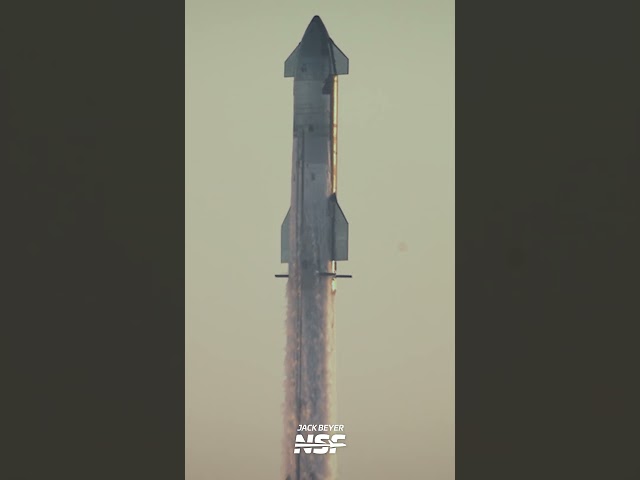 Starship Lifts Off In Slow Motion