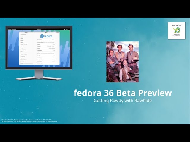 fedora 36 beta preview