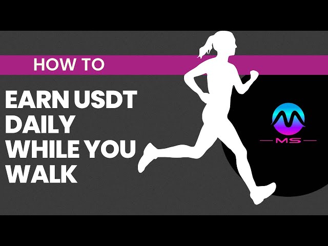 WALK AND EARN USDT | WITHDRAW DAILY AS YOU WALK!