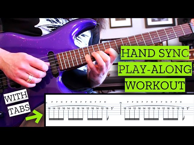 How I Keep My Hands IN SYNC While Shredding! TRY THIS!