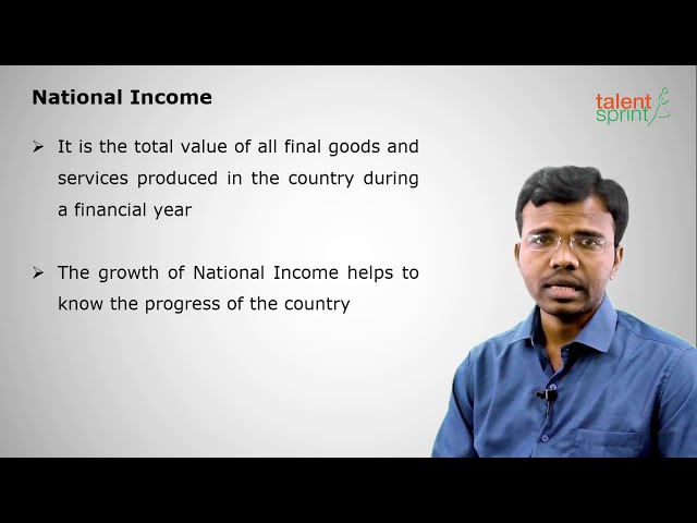 National Income and Per Capita Income | Economy | General Awareness | TalentSprint Aptitude Prep