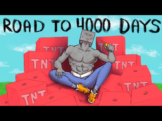 4000 Days Hardcore Minecraft - TNT TIME