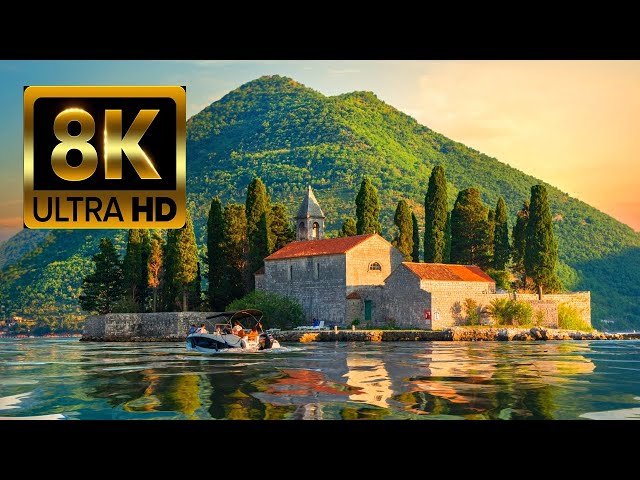 Mediterranean Charming Coastal Towns 8K Ultra HD Drone Video