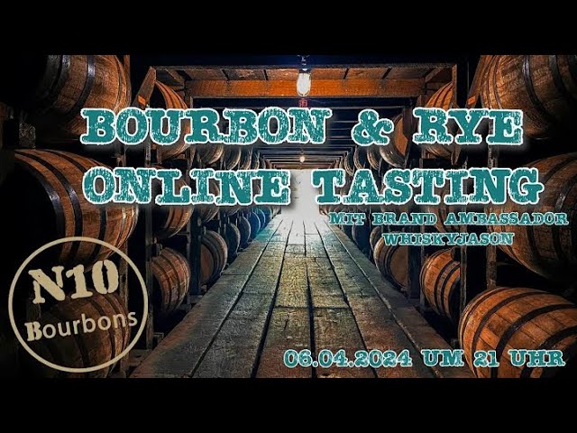 Bourbon & Rye Tasting mit Friendly Mr. Z und WhiskyJason von N10 Bourbons