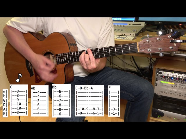 Paranoid Android - Acoustic Guitar - Radiohead - Chords