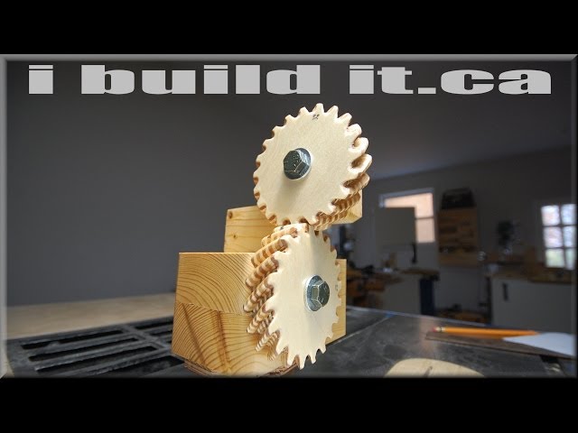 Right Angle Gears Stop Motion Animation