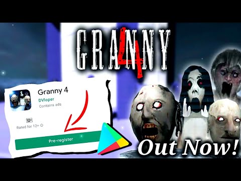 GRANNY 4!!!!!!!!😍😱(Concepts,Leaks,News & More)