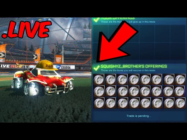 Scamming Scammers LIVE! (Scammer Gets Scammed) Rocket League