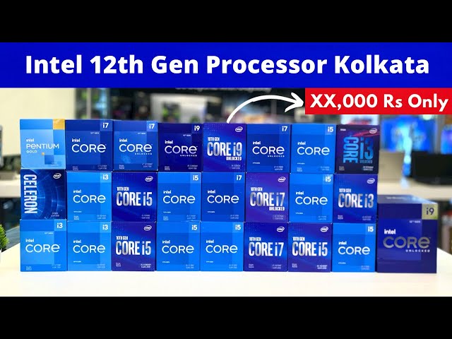 Intel 12th Gen Processors Prices in Kolkata | Clarion Computers