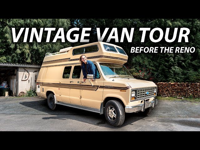 Our VINTAGE CAMPER VAN (full tour + 10 reno ideas) | VANLIFE