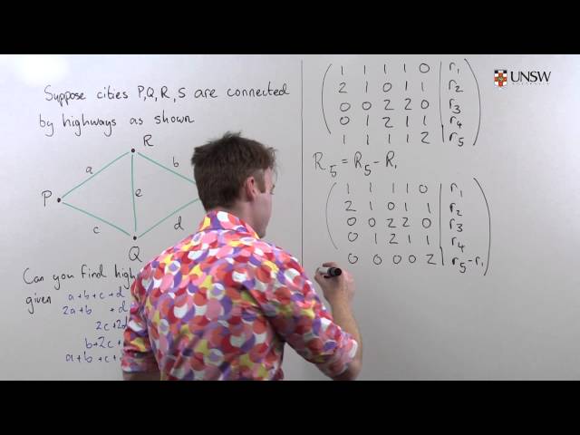 Showing a system of linear equations is not solvable (Ch4 Pr21)
