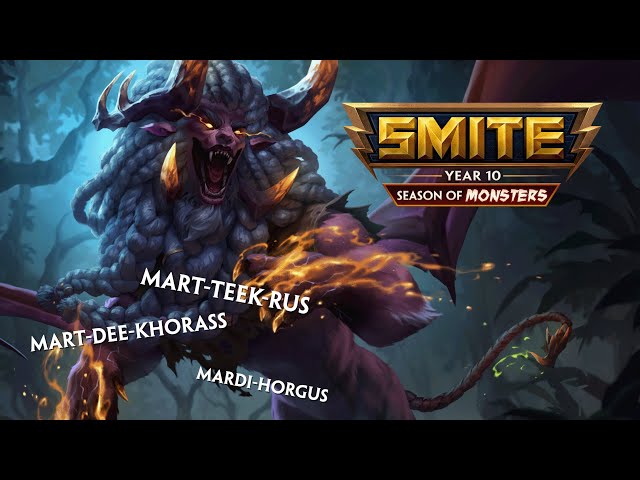 SMITE - We Try to Pronounce "Martichoras"