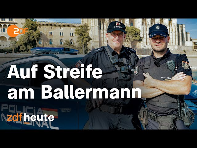"Einsatzgruppe Playa": Deutsche Polizisten im Einsatz auf Mallorca | ZDF.reportage