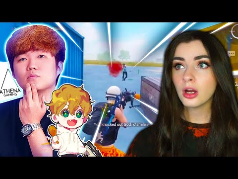 HER GAMING REACTS to ATHENA!